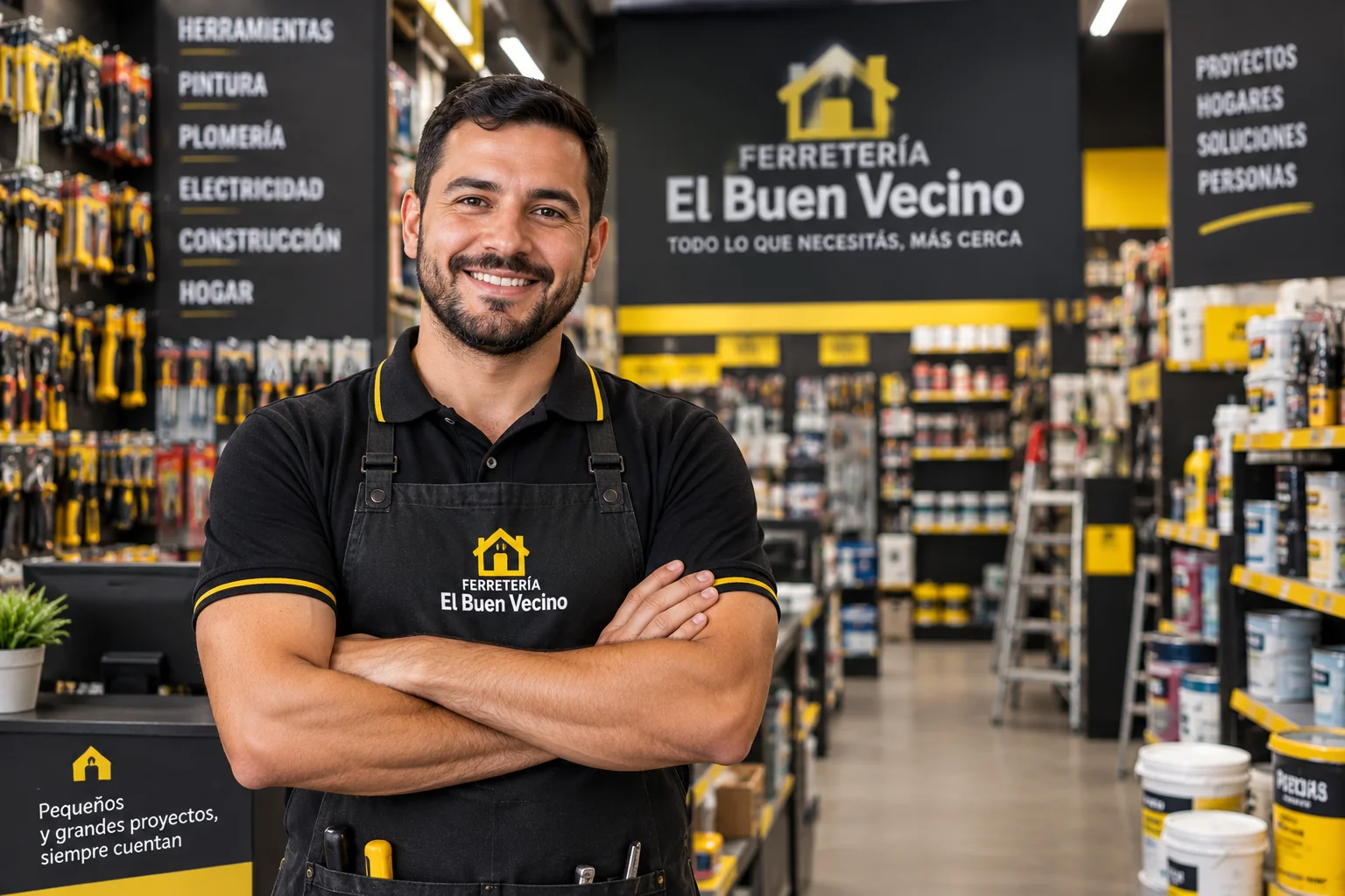 Encargado de Ferretería El Buen Vecino
