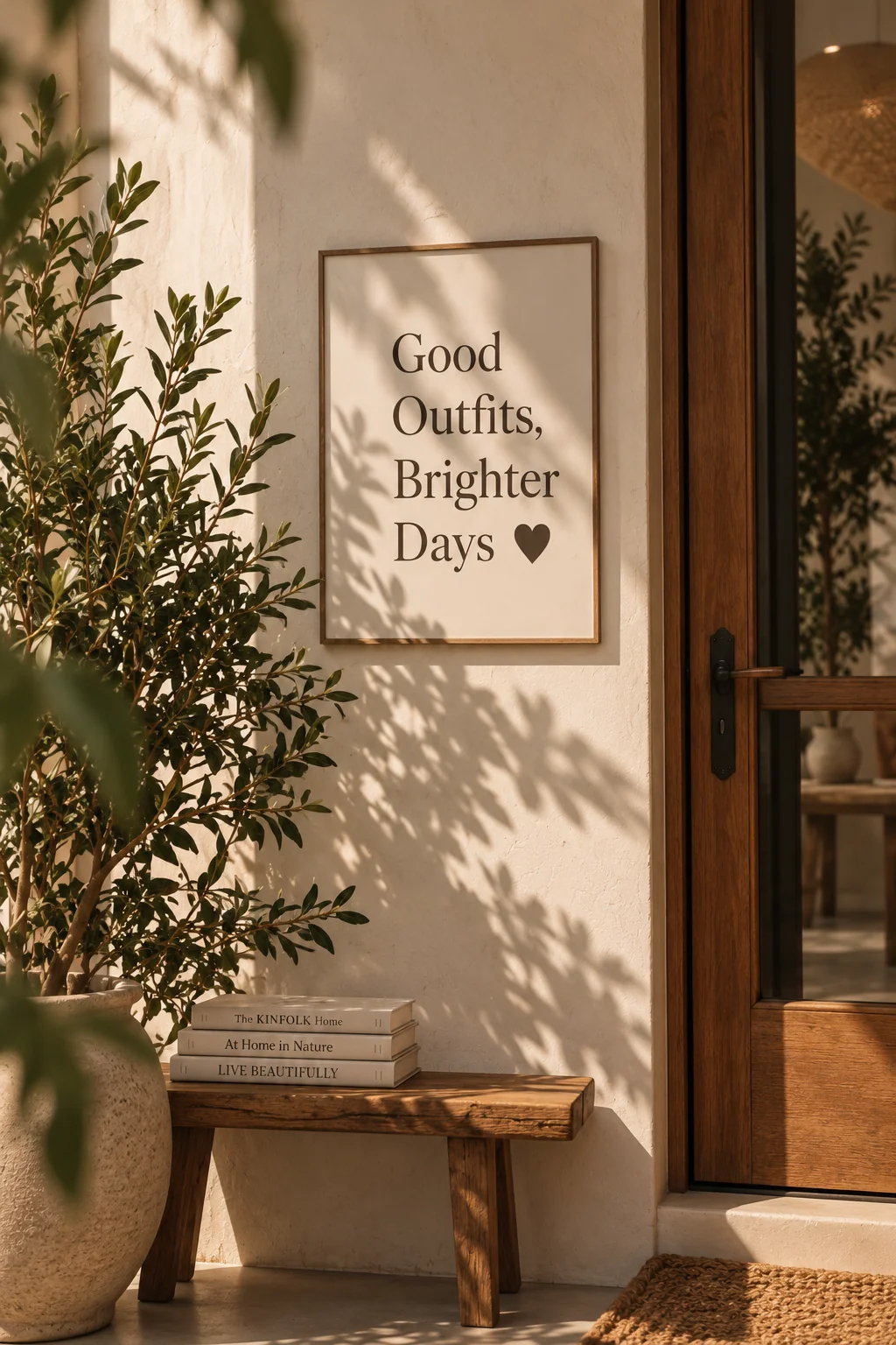 Good Outfits, Brighter Days — rincón cálido inspirador de NARA