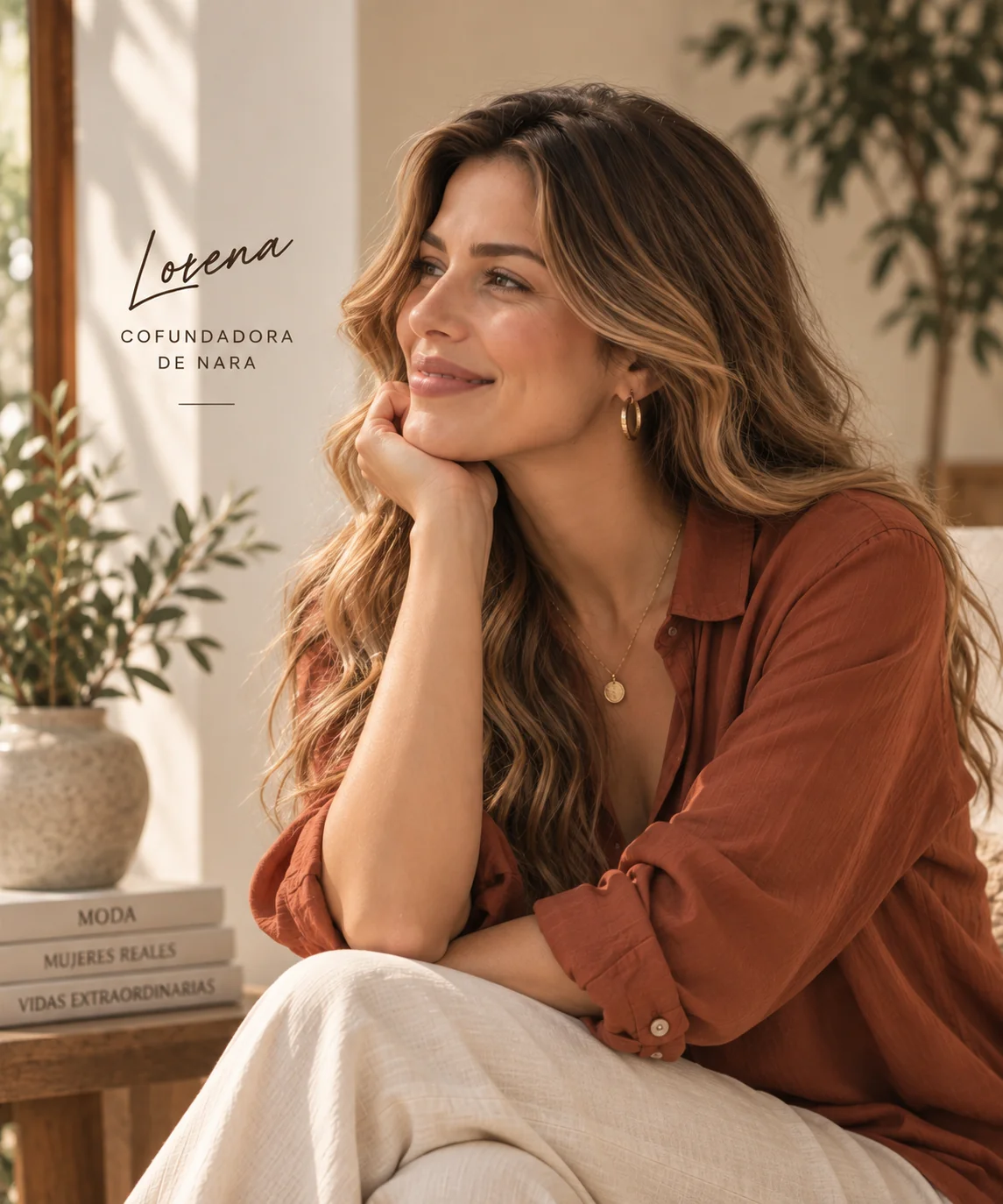 Lorena, cofundadora de NARA