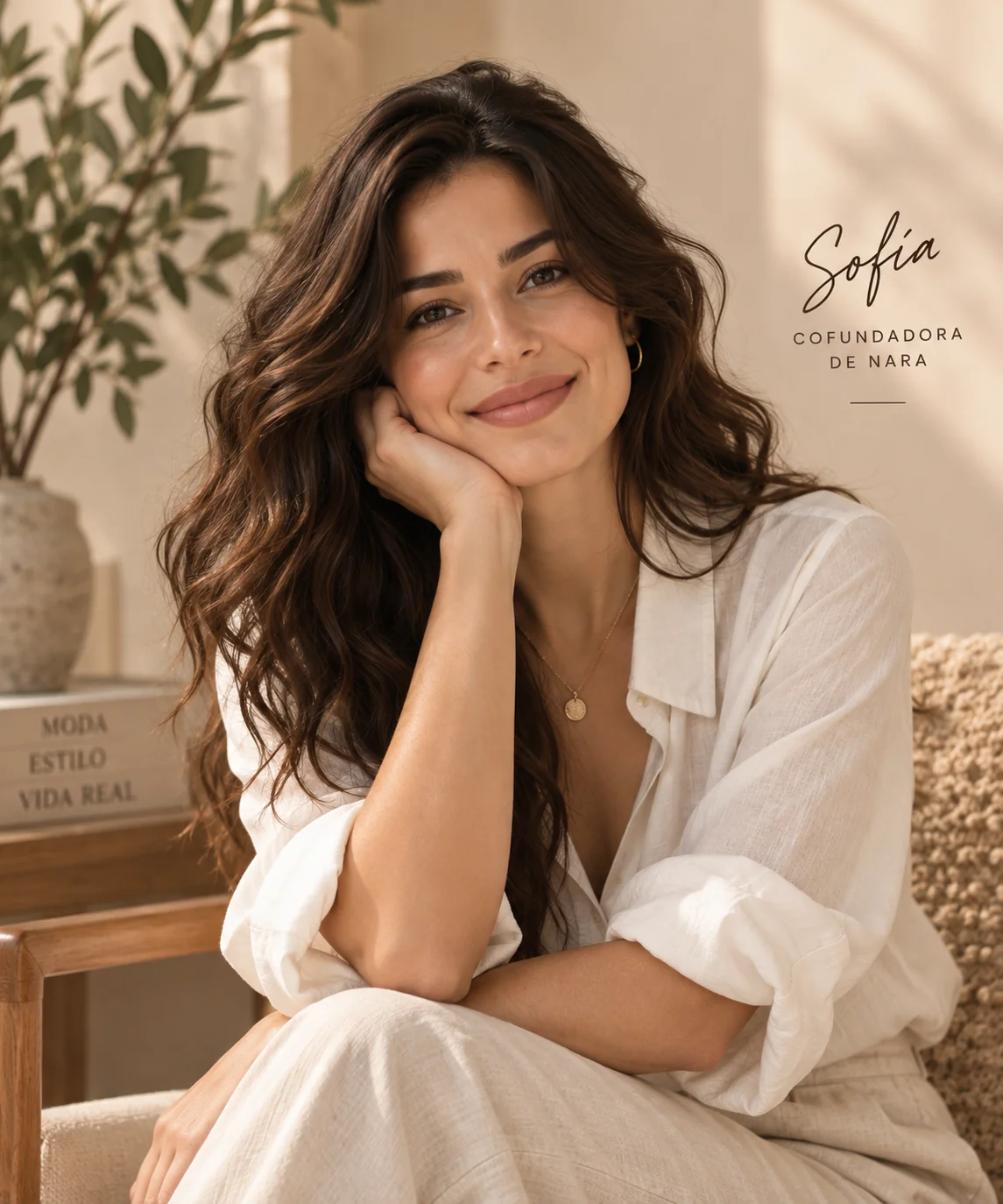 Sofía, cofundadora de NARA