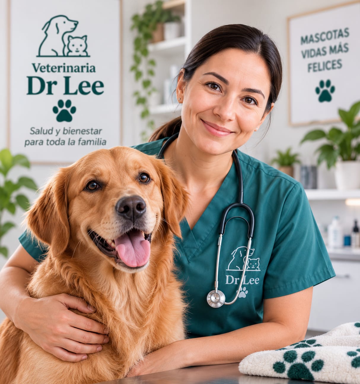 Dra. Laura Lee, veterinaria y fundadora de Veterinaria Dr Lee